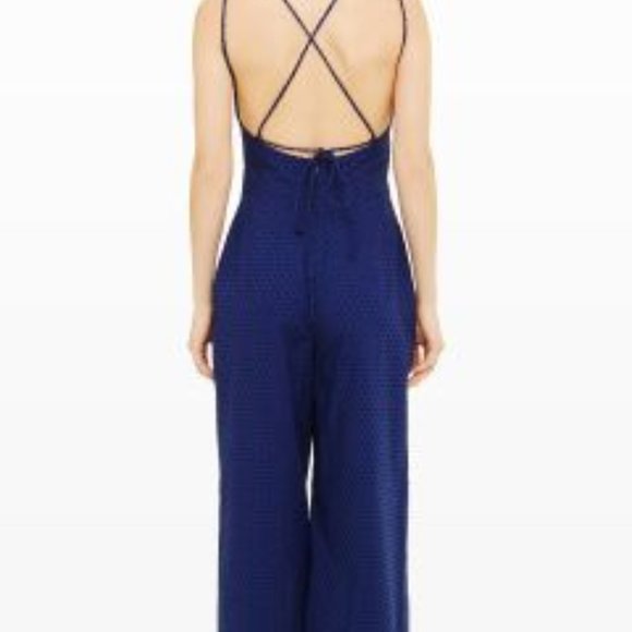 Club Monaco Pants - Club Monaco | Adeva Open-Back Jumpsuit